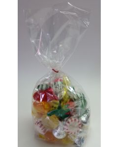 Bags - Candy Bags - 4''W x 2 ½''G x 10 ¼''H - Clear