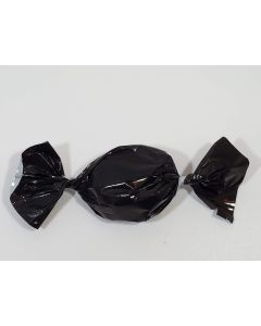 Caramel wrapper - 3" x 3" - Opaque Black
