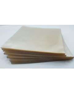 Caramel Candy Wrappers Sheets - 4” x 4.5”- Clear 