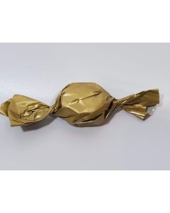 Caramel wrapper - 4" x 4" - Opaque Gold