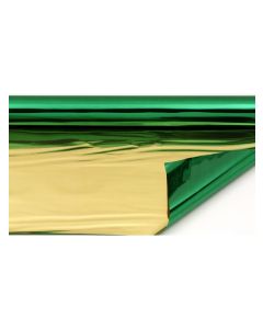 Sheets - 9'' x 9'' - Metallized 2 sides - Green and Gold