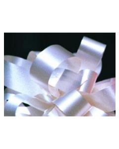 5'' Poly Embossed PullBow - Ivory