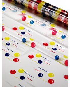 Sheets - 15'' x 20''- Designs- Red Blue & Yellow Balloons