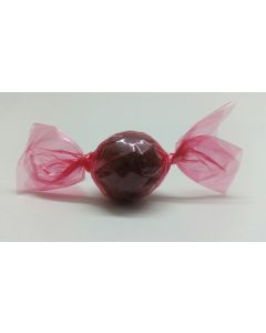 Caramel Candy Wrappers Sheets - 4” x 4”- Transparent Pink