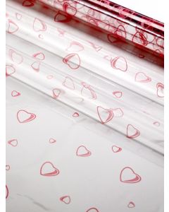 Sheets - 20'' x 20'' - Designs- Pink Hearts