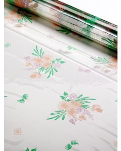 Sheets - 15'' x 20'' - Designs- Precious Flowers Sea Foam Peach Lavander
