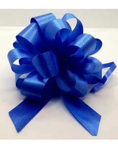 5'' Poly Embossed PullBow - Royal
