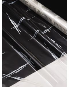 Rolls - 20'' x 100' - Designs - White Brush Strokes