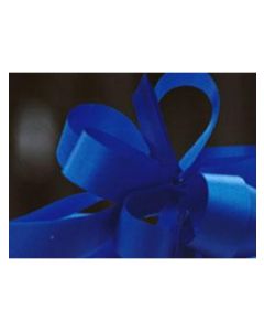8'' Poly Embossed PullBow - Royal